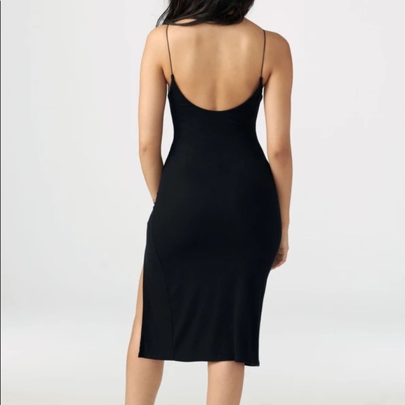 Joah Brown skinny strap dress NWT  size M/L - Picture 2 of 3